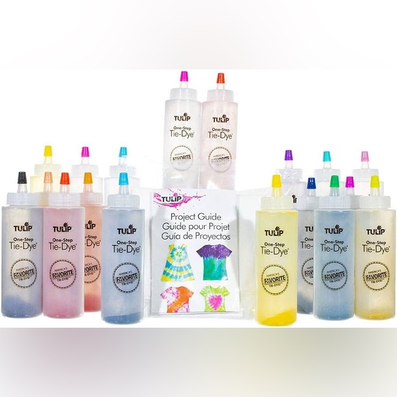 Tie Dye Party Kit – 123 Piece Do It Yourself..(NWT) - Picture 3 of 7